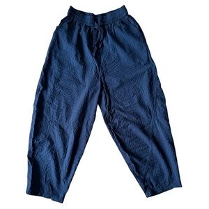 NWT Urban Outfitters Small Black Cotton Casual Lounge Pants Stretch Waist